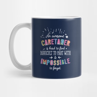 An awesome Caretaker Gift Idea - Impossible to Forget Quote Mug